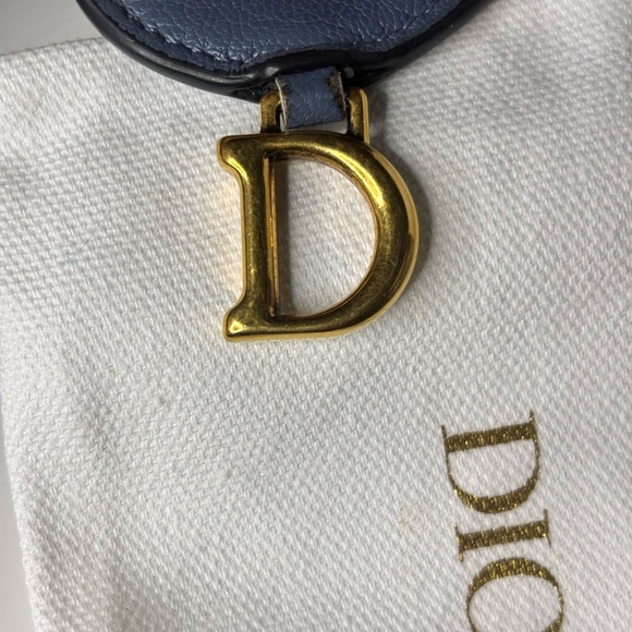 Dior Saddle Wallet Cerulian Blue - Picture 8 of 14